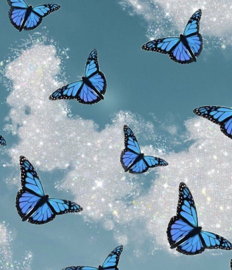 Featured image of post Artsy Aesthetic Butterfly Wallpaper Blue