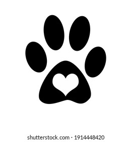 Featured image of post Black Dog Paw Outline