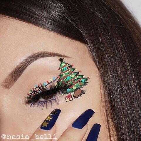 Featured image of post Christmas Tree Makeup Looks