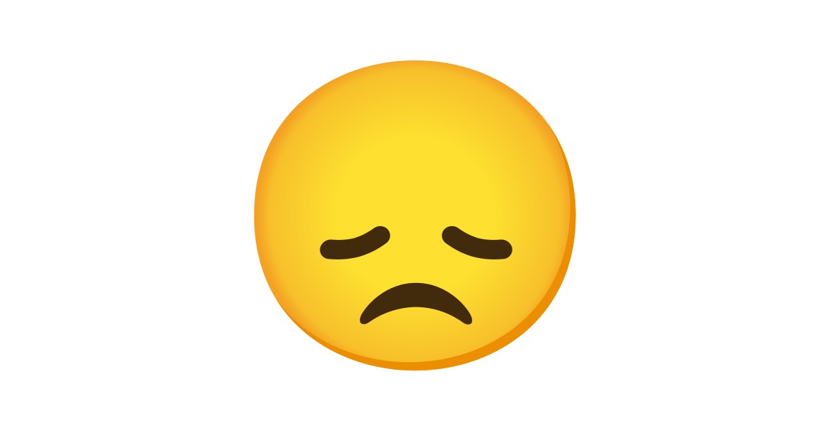 Featured image of post Disappointed Face Emoji