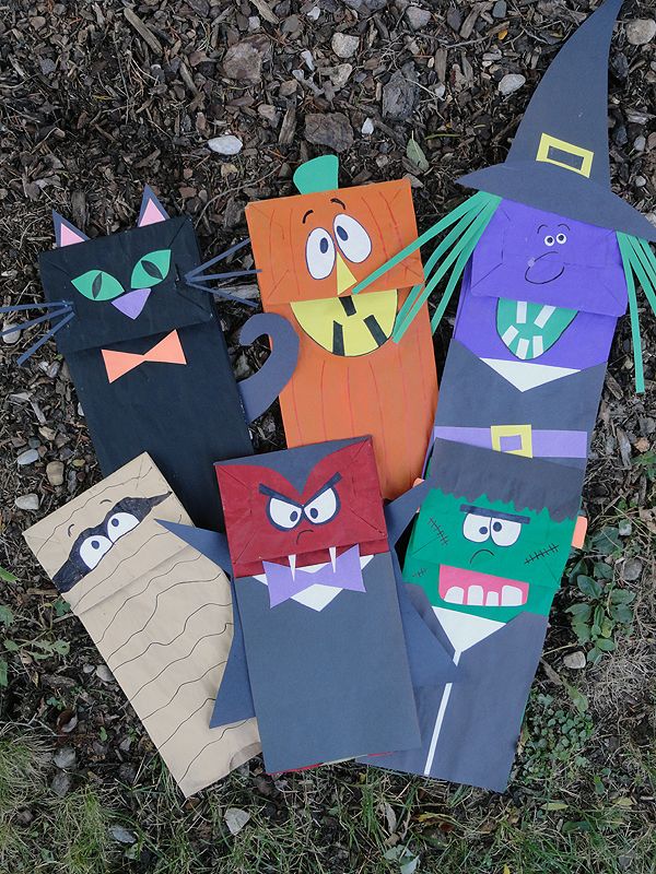 Featured image of post Easy Halloween Paper Bag Crafts