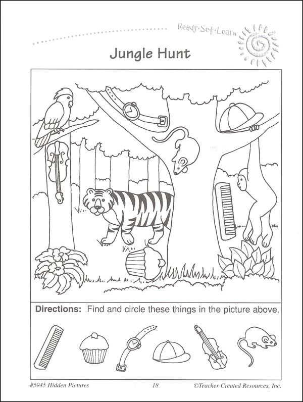 Featured image of post Easy Hidden Pictures Worksheets