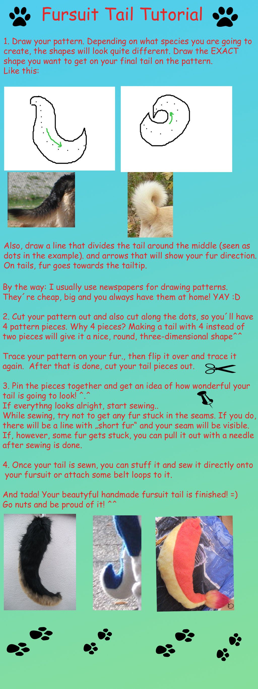 Featured image of post Fursuit Tail Tutorial