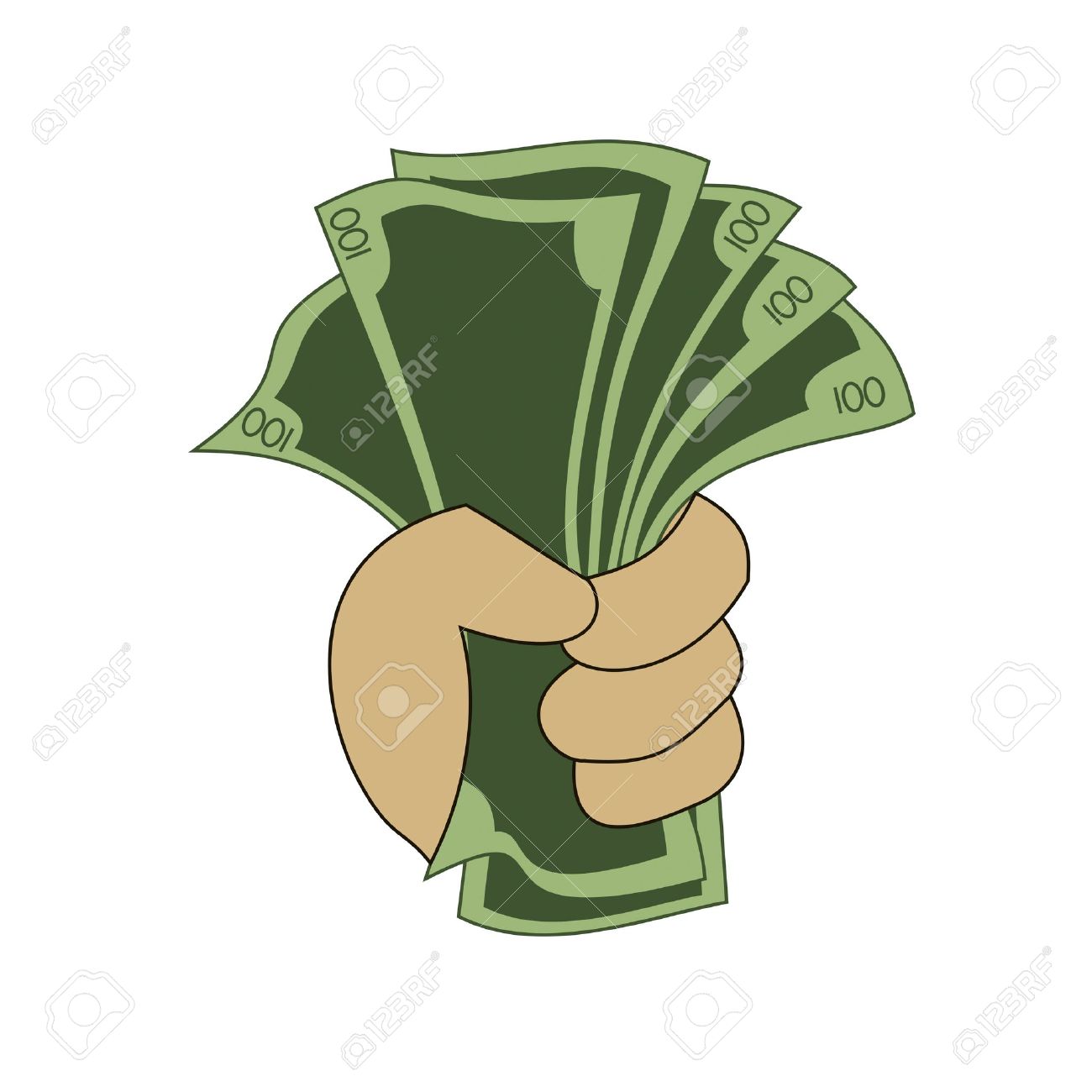 Featured image of post Hand Holding Money Clipart