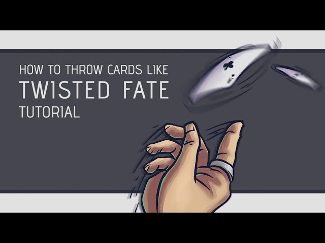 Featured image of post How To Throw Cards Like A Pro
