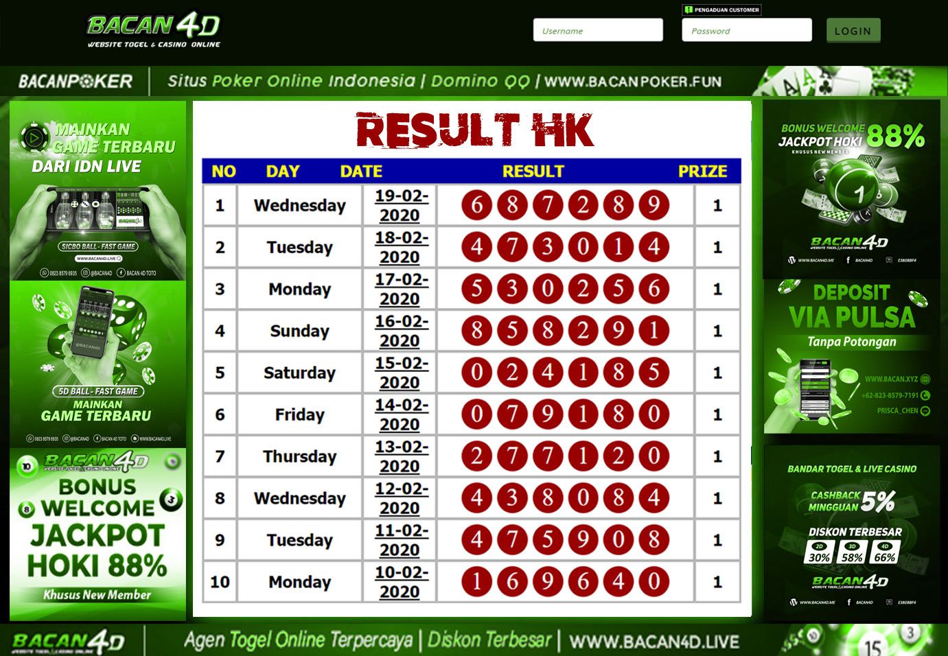 Live Draw Hk Pools Keluaran Hongkong Malam Ini Live Tercepat