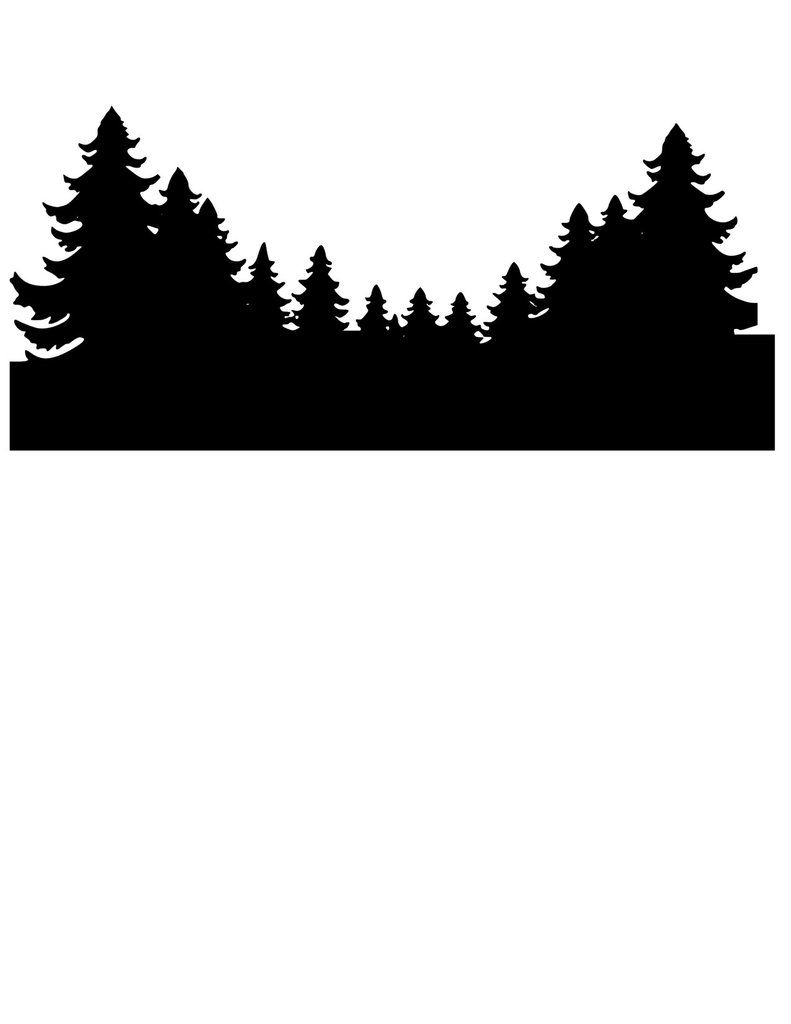 Featured image of post Silhouette Tree Line Svg