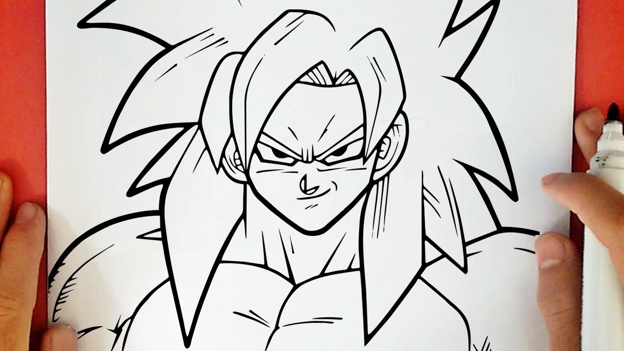 Featured image of post Ssj4 Goku Drawing